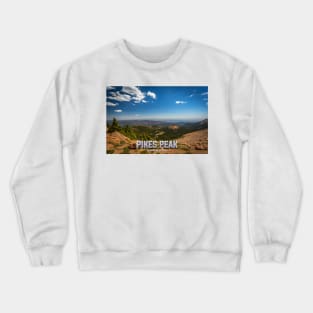 Pikes Peak Colorado Crewneck Sweatshirt